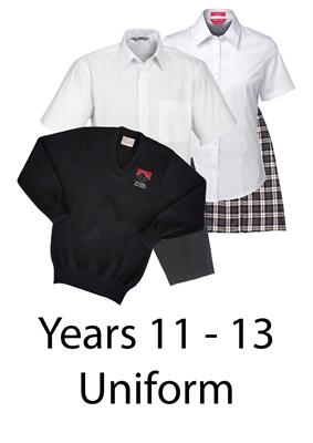 Years 11-13 uniform