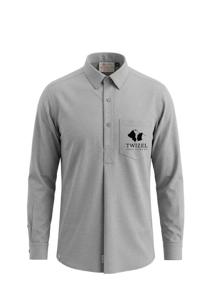 Twizel LS Shirt Boys Years 7-10 Grey